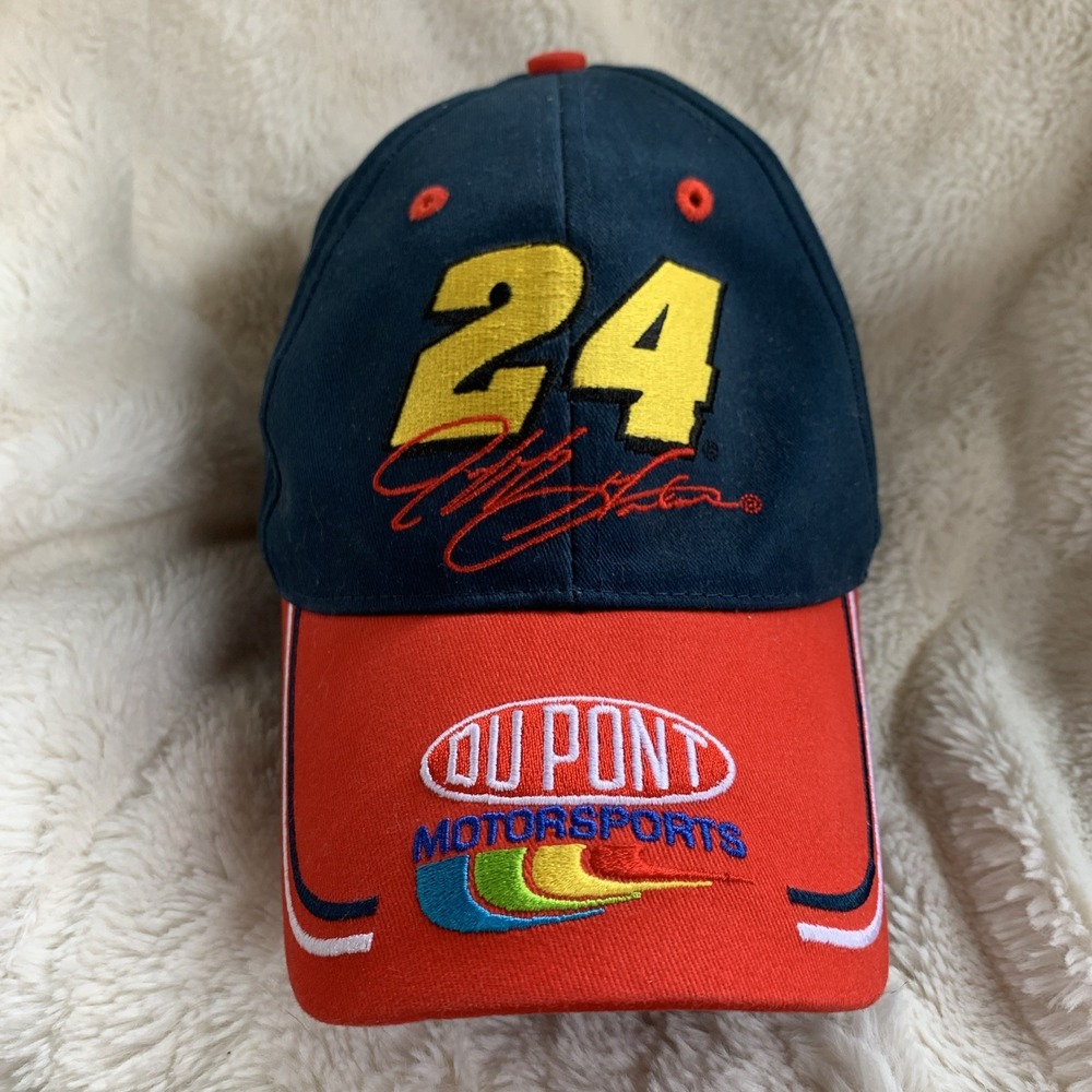 NASCAR 24 Jeff Gordon Motor sports Ball Cap 90s Retro Racing